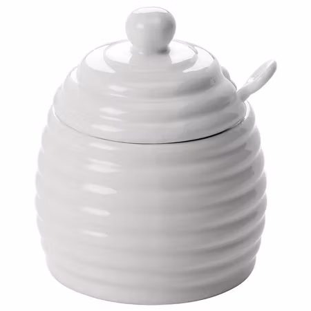 Honungsskål White Basic