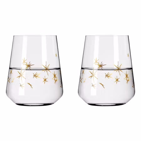 Celebration Deluxe Vattenglas Stars 2-p