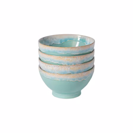 Latte Bowl Aqua 4-p