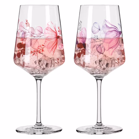 Sommersonett Vinglas NO: 21 & 22 2-p