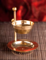 Rökelsehållare i mässing, Justerbar