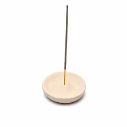 Nr1 Rosa rund, Rökelsehållare - Missfärgad