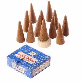 Nag Champa, Dhoop rökelsekoner Storpack, Satya