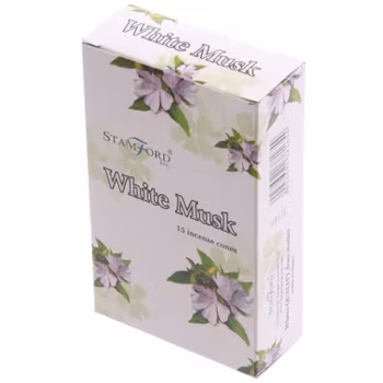 White Musk, rökelsekoner, Stamford