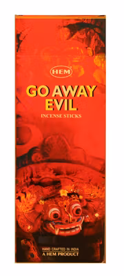 Go Away Evil, rökelse, HEM