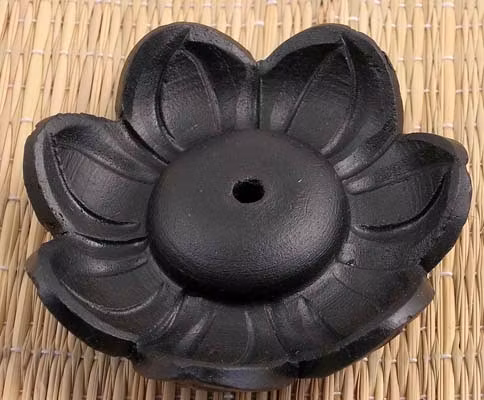 Lotus, Svart, Rökelsehållare