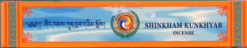 Tibetansk 27 cm Shingkham Kunkhyab Healing Herbal Incense
