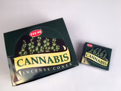 Cannabis, rökelsekoner, HEM