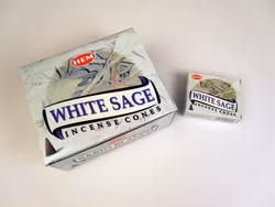 White Sage, Salvia rökelsekoner, HEM