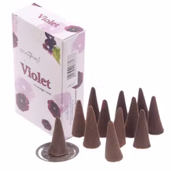 Violet, rökelsekoner, Stamford