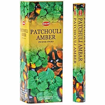 Patchouli Amber, Patchouli Bärnsten rökelse, HEM