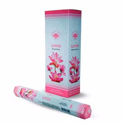 Lotus, rökelse, Green Tree