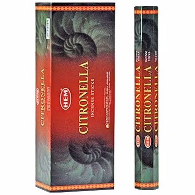 Citronella, rökelse, HEM