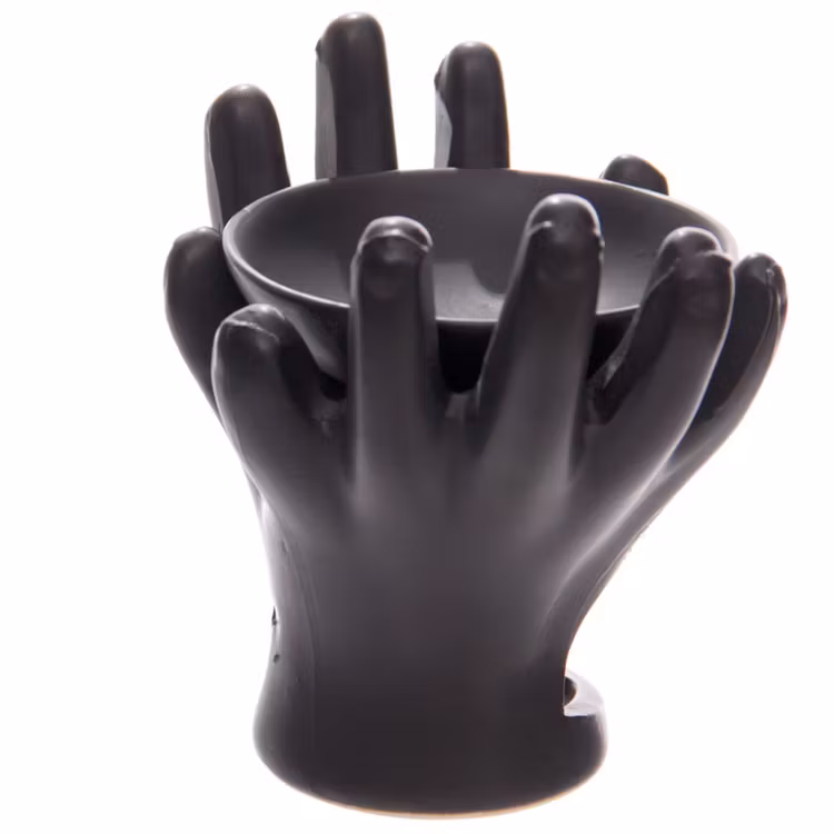 Öppna Händer Svart, Aromalampa