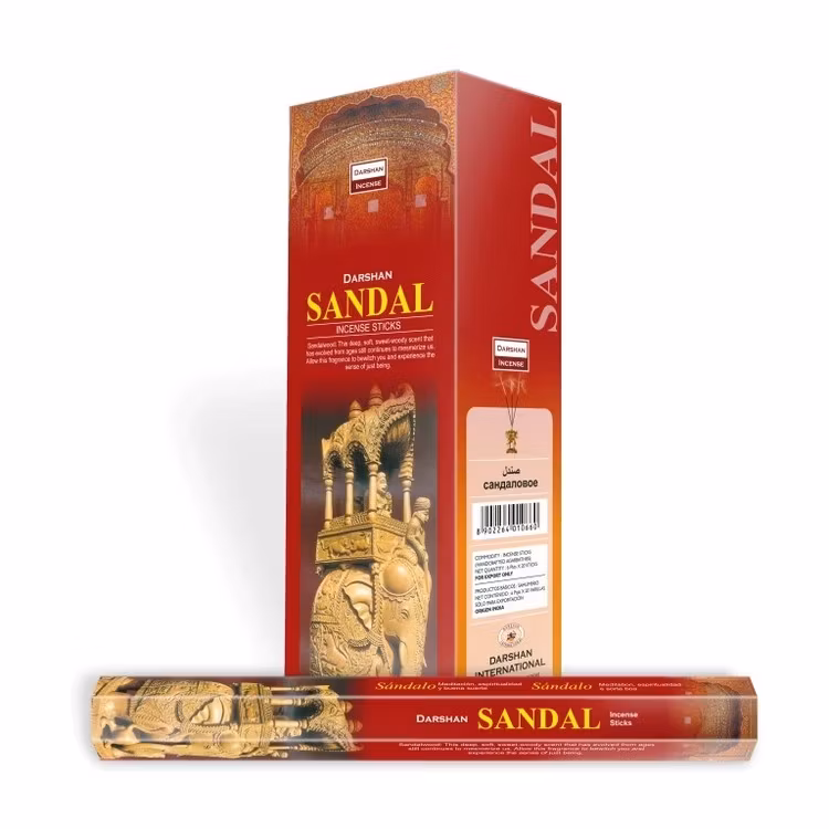 Sandal, Sandel rökelse, Darshan
