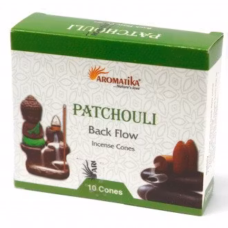 Patchouli Backflow rökelser, Aromatica