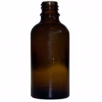 Amber glasflaska 100ml
