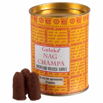 Nag Champa Backflow rökelser, Goloka
