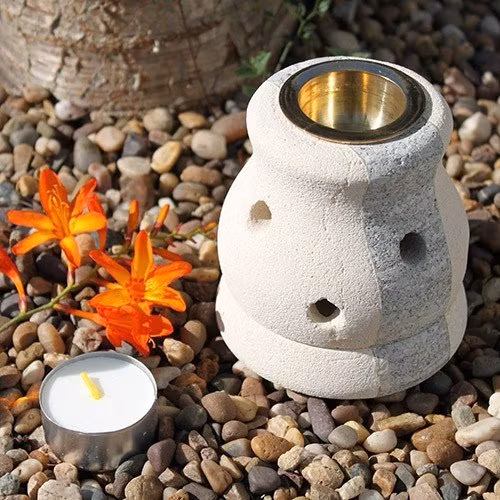 Combo Shaped, Sandsten, Aromalampa