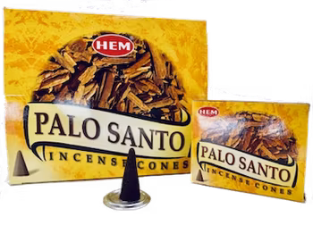 Palo Santo rökelsekoner, HEM