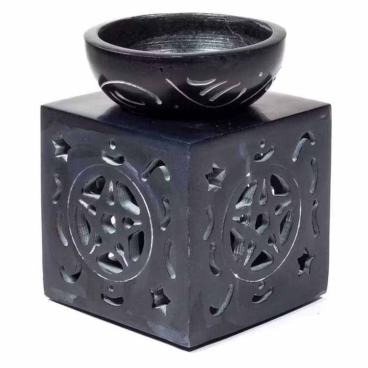 Pentacle svart täljsten, Aromalampa