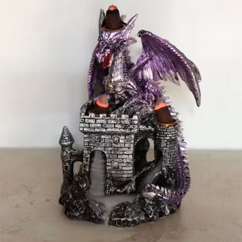 Drakslott Trippel Backflow Lila, Rökelsebrännare