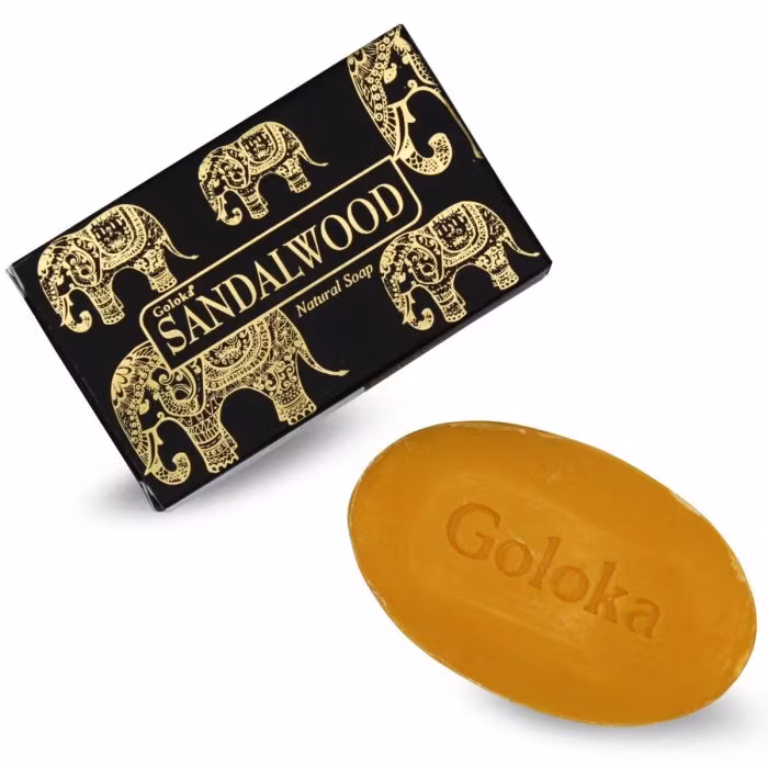 Sandalwood soap, Handtvål 75g, Goloka