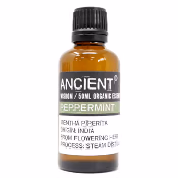 Pepparmynta Organic, Peppermint, Eterisk Olja 50ml, Ancient Wisdom