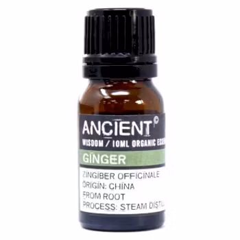 Ingefära Organic, Ginger, Eterisk Olja 10ml, Ancient Wisdom