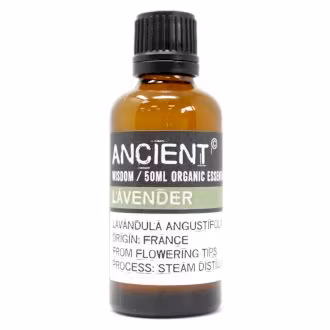 Lavendel Organic, Lavender, Eterisk Olja 50ml, Ancient Wisdom
