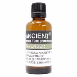 Lavendel Organic, Lavender, Eterisk Olja 50ml, Ancient Wisdom