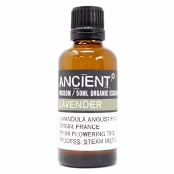 Lavendel Organic, Lavender, Eterisk Olja 50ml, Ancient Wisdom