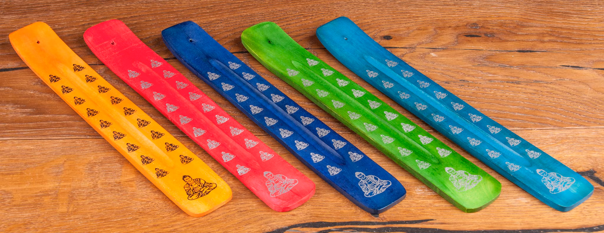 Buddha röd trä, Rökelsehållare - Utgående sortiment