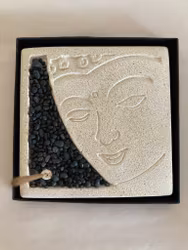 Buddha face, rökelsehållare - Utgående sortiment