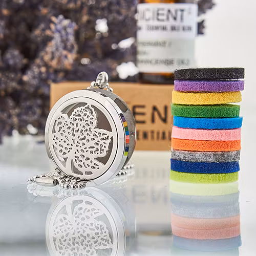 Aromahalsband Löv 30mm