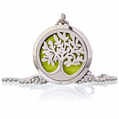 Aromahalsband Livets träd 30mm