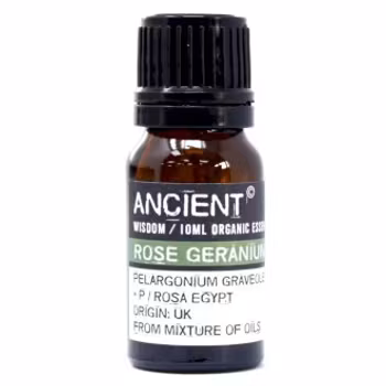 Rose Geranium Organic, Eterisk Olja 10ml, Ancient Wisdom