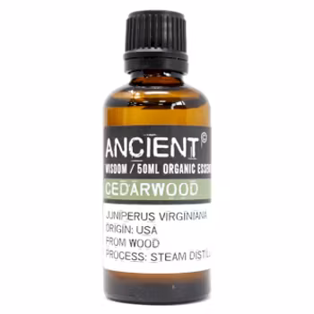 Cederträ Organic, Cedarwood, Eterisk Olja 50ml, Ancient Wisdom