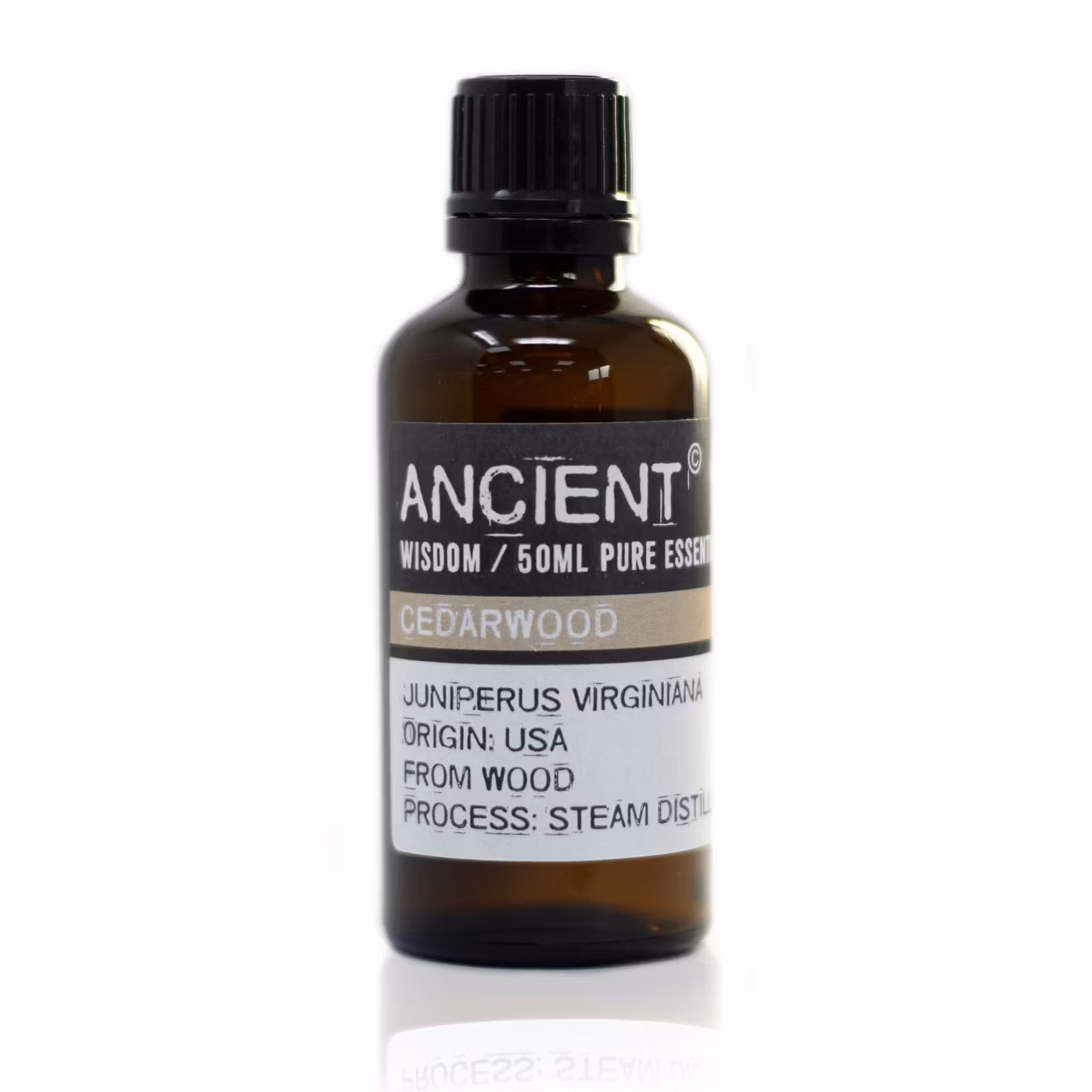 Cederträ, Cedarwood, Eterisk Olja 50ml, Ancient Wisdom