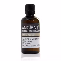 Cederträ, Cedarwood, Eterisk Olja 50ml, Ancient Wisdom