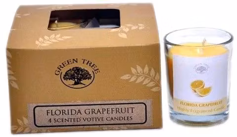 Florida Grapefruit 55g Doftljus, Green Tree