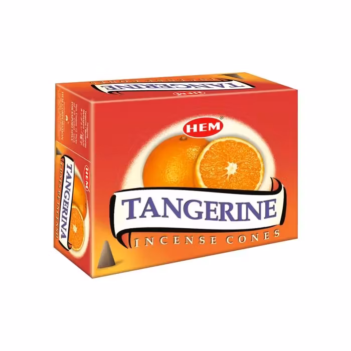 Tangerine, rökelsekoner, HEM