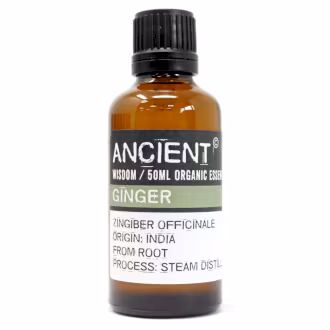 Ingefära Organic, Ginger, Eterisk Olja 50ml, Ancient Wisdom