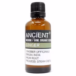 Ingefära Organic, Ginger, Eterisk Olja 50ml, Ancient Wisdom