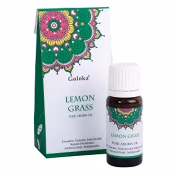 Lemongrass, Citröngräs Doftolja, 10ml Goloka