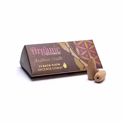 Arabian Oudh Backflow rökelser, Song of India, Organic