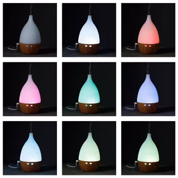 Radiance Smal Hals, Elektrisk Aromalampa USB färgspel