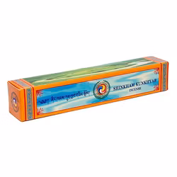 Tibetansk 15 cm Shingkham Kunkhyab Healing Herbal Incense
