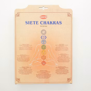 7 Chakras, 7-pack HEM Hex