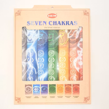 7 Chakras, 7-pack HEM Hex